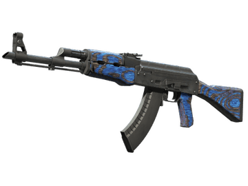 AK-47 | Blue Laminate (Well-Worn)