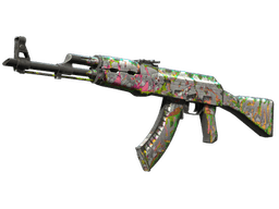 AK-47 | Head Shot (Well-Worn)