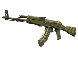 AK-47 | Olive Polycam (Well-Worn)