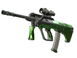 AUG | Carved Jade (Field-Tested)