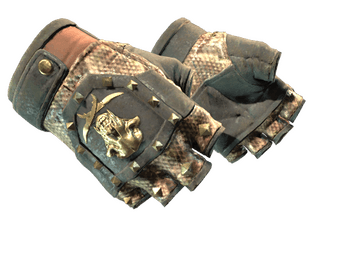 ★ Bloodhound Gloves | Snakebite (Battle-Scarred)