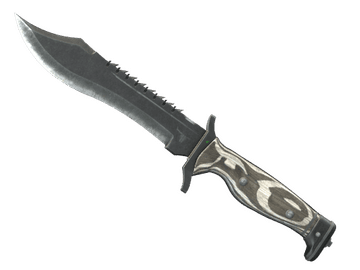 ★ Bowie Knife | Black Laminate (Minimal Wear)