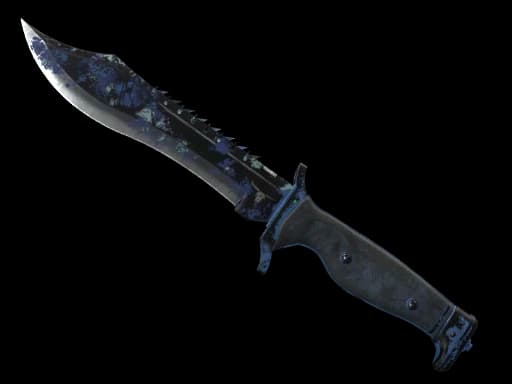 ★ Bowie Knife | Bright Water (Battle-Scarred)