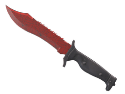 ★ Bowie Knife | Crimson Web (Minimal Wear)