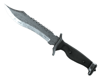 ★ Bowie Knife | Damascus Steel (Well-Worn)