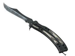 ★ Butterfly Knife | Black Laminate (Factory New)
