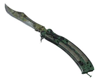 ★ Butterfly Knife | Boreal Forest (Battle-Scarred)