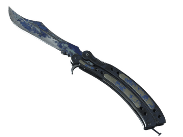 ★ Butterfly Knife | Bright Water (Battle-Scarred)