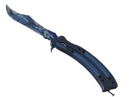 ★ Butterfly Knife | Bright Water (Well-Worn)