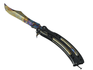 ★ Butterfly Knife | Case Hardened (Field-Tested)