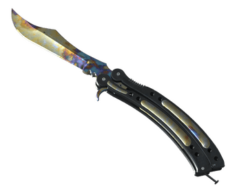 ★ Butterfly Knife | Case Hardened (Minimal Wear)