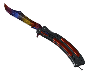 ★ Butterfly Knife | Marble Fade (Minimal Wear)