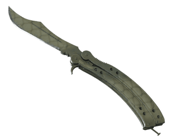 ★ Butterfly Knife | Safari Mesh (Well-Worn)