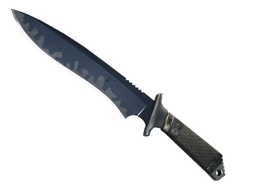 ★ Classic Knife | Blue Steel (Battle-Scarred)
