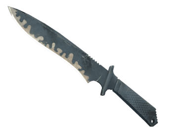 ★ Classic Knife | Night Stripe (Battle-Scarred)
