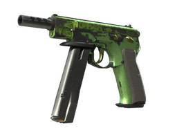 CZ75-Auto | Emerald Quartz (Battle-Scarred)