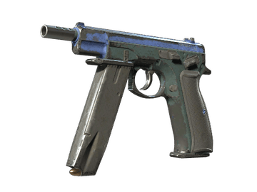 CZ75-Auto | Indigo (Battle-Scarred)