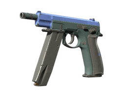 CZ75-Auto | Indigo (Well-Worn)