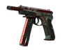 CZ75-Auto | Red Astor (Battle-Scarred)