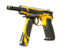 CZ75-Auto | Yellow Jacket (Battle-Scarred)