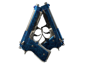 Dual Berettas | Cobalt Quartz