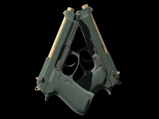 Dual Berettas | Contractor (Minimal Wear)