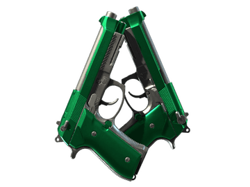 Dual Berettas | Emerald (Factory New)