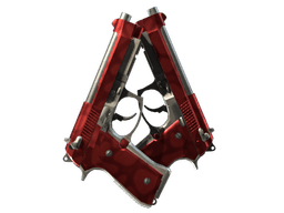 Dual Berettas | Hemoglobin (Factory New)