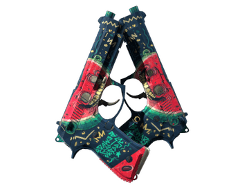 Dual Berettas | Melondrama (Battle-Scarred)