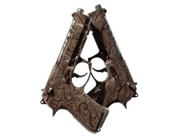 Dual Berettas | Pyre (Well-Worn)