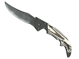 ★ Falchion Knife | Black Laminate (Minimal Wear)