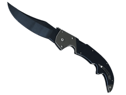 ★ Falchion Knife | Blue Steel (Well-Worn)