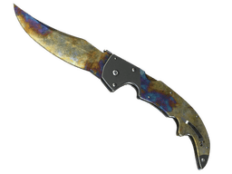 ★ Falchion Knife | Case Hardened (Battle-Scarred)