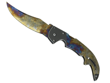 ★ Falchion Knife | Case Hardened (Battle-Scarred)