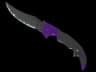 ★ Falchion Knife | Ultraviolet (Well-Worn)