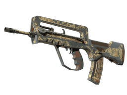FAMAS | CaliCamo (Battle-Scarred)