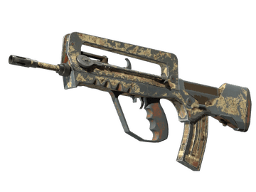 FAMAS | CaliCamo (Battle-Scarred)