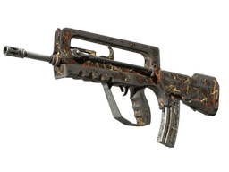 FAMAS | Crypsis (Battle-Scarred)