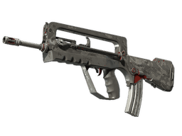 FAMAS | Grey Ghost (Battle-Scarred)
