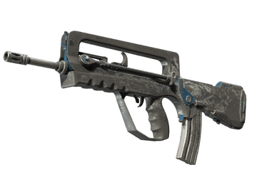 FAMAS | Halftone Wash (Battle-Scarred)