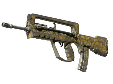 FAMAS | Macabre (Battle-Scarred)