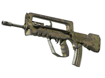 FAMAS | Palm (Battle-Scarred)
