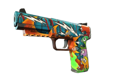 Five-SeveN | Angry Mob (Well-Worn)