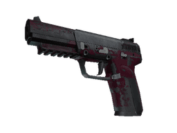 Five-SeveN | Crimson Blossom (Battle-Scarred)
