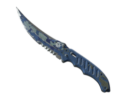 ★ Flip Knife | Bright Water (Battle-Scarred)