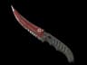 ★ Flip Knife | Crimson Web (Battle-Scarred)