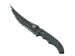 ★ Flip Knife | Night (Battle-Scarred)