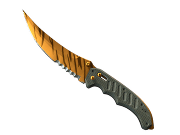 ★ Flip Knife | Tiger Tooth (Minimal Wear)