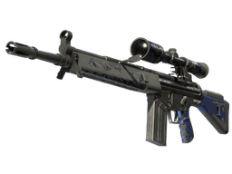 G3SG1 | Violet Murano (Battle-Scarred)