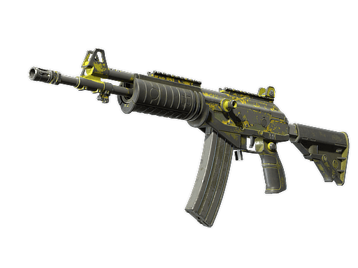 Galil AR | Acid Dart (Battle-Scarred)